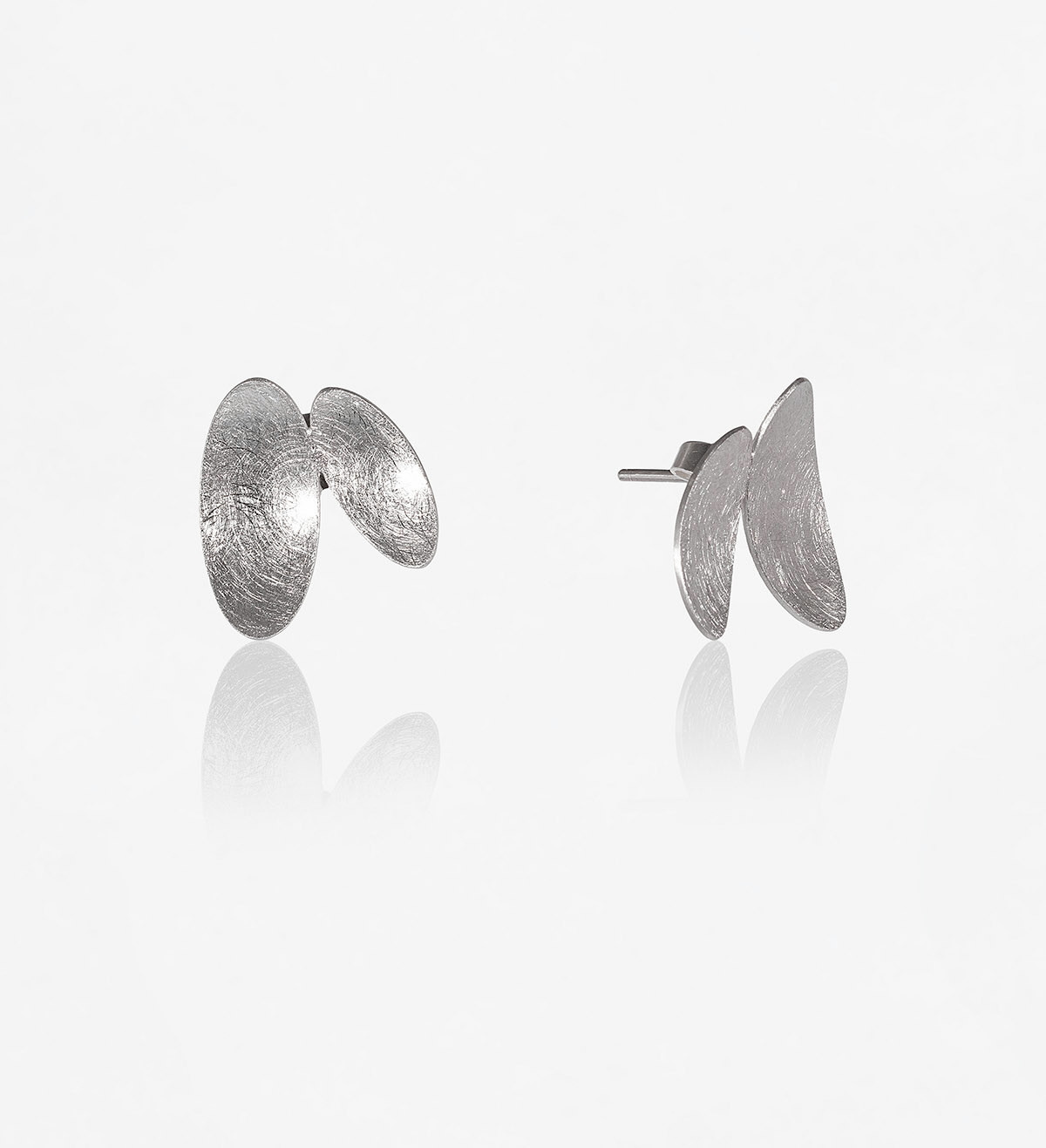 Pendientes plata Samoa 20mm