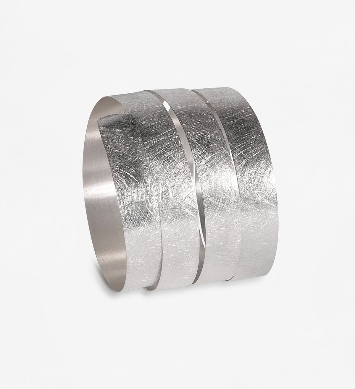 Brazalete plata Posidònia 75cm