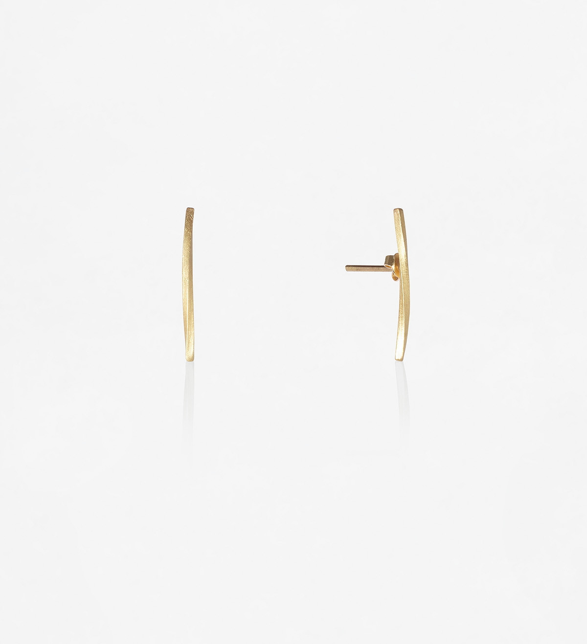 Pendientes oro Pinassa 20mm