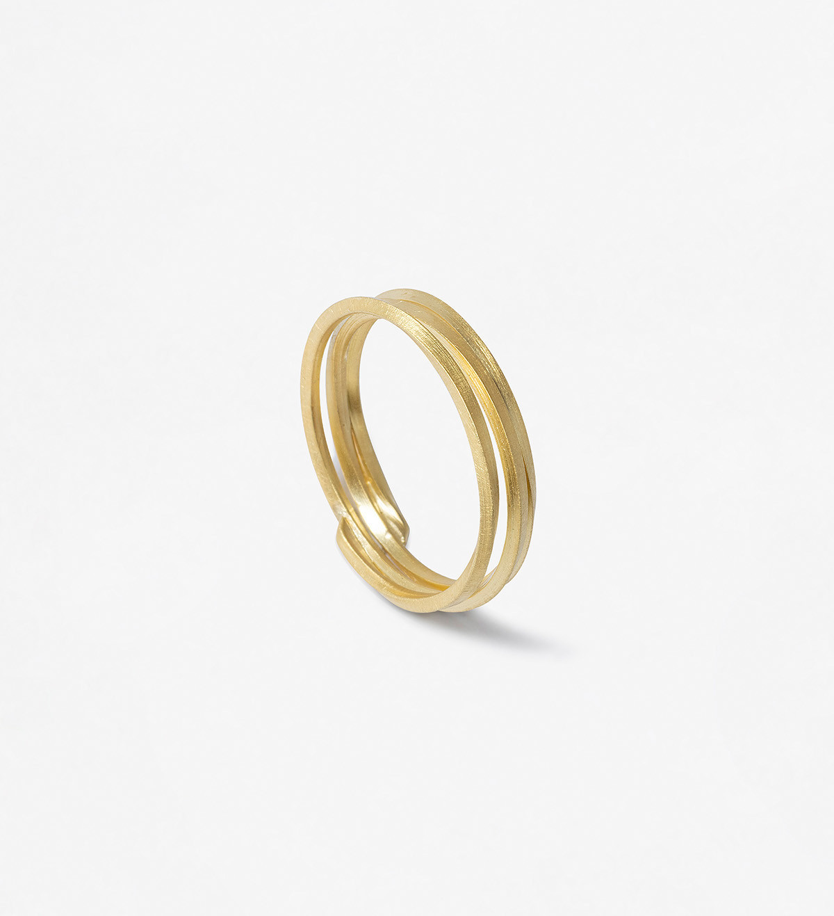 18k gold Pinassa ring men size