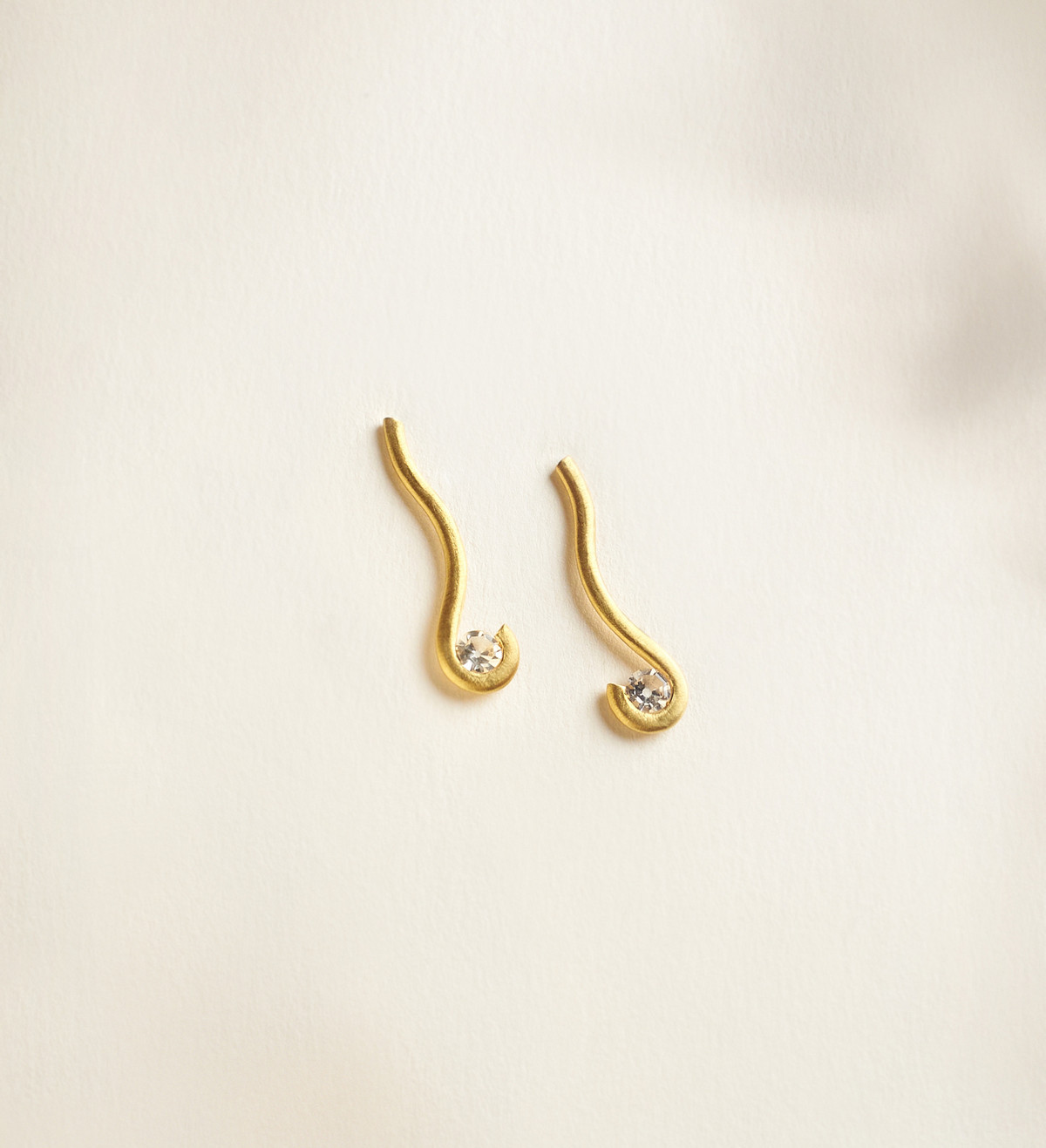 Pendientes oro Sunrise 22mm y zafiros amarillos 0,52ct