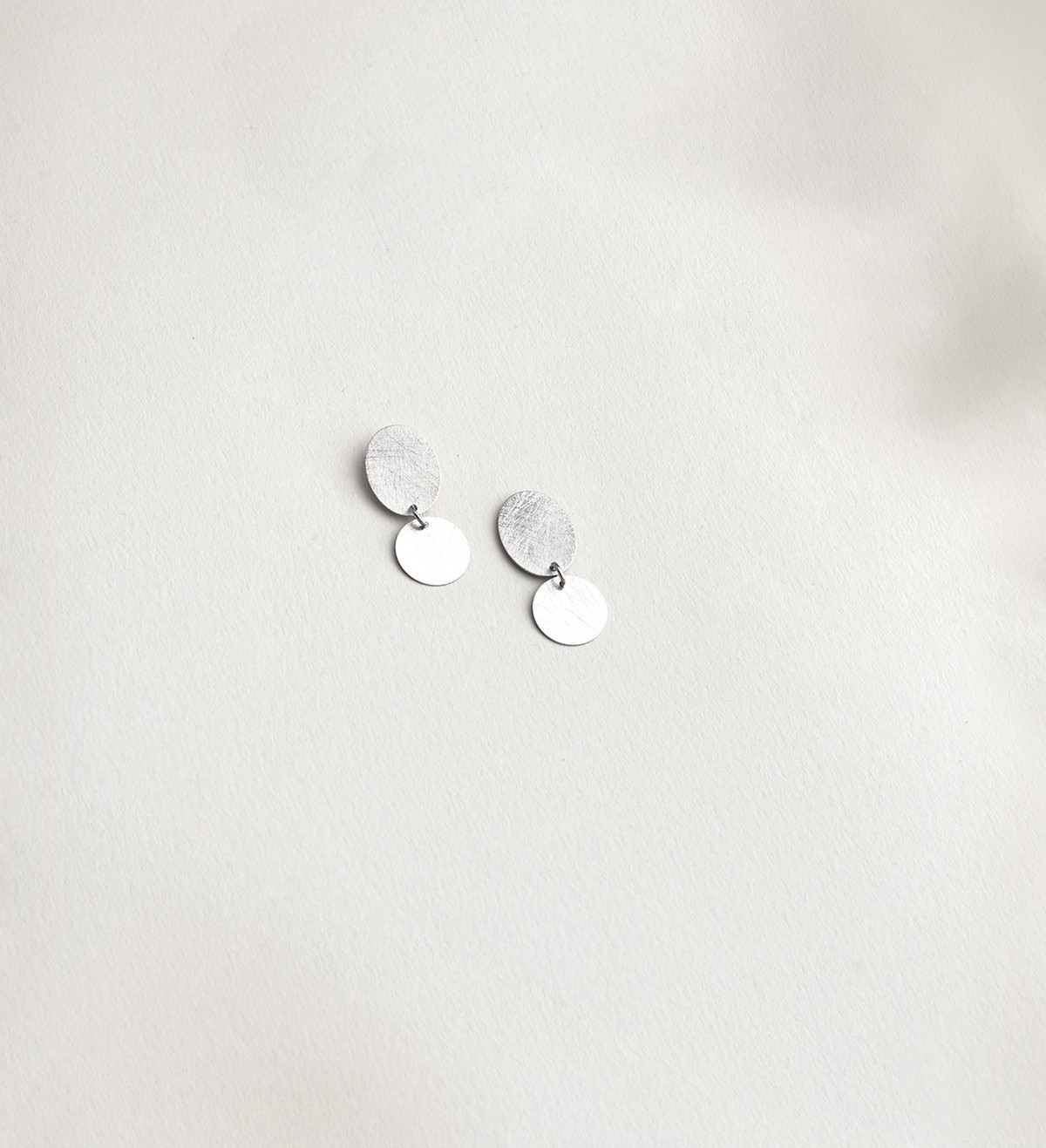 Silver earrings Party 22mm