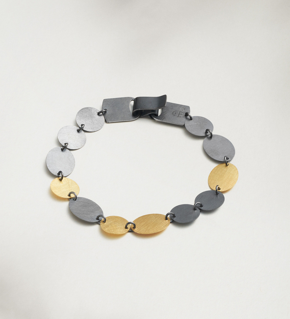 18k gold and silver bracelet Party Duet